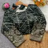 Tew Fendi Silk Golden Embroidery Work Blouse Bulk Orders In India